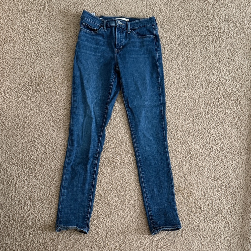 Levi's Dark Blue Skinny Jeans